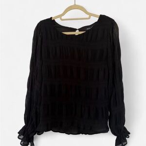 Elegant Black Women's Blouse